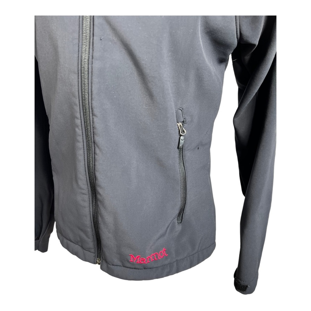 Marmot Black Soft Shell Jacket - Picture 2 of 5